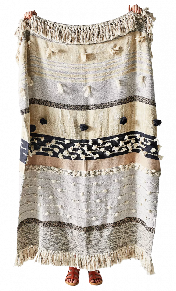 All Roads Yucca Throw Blanket